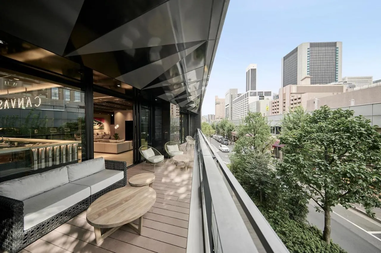 The Royal Park Canvas Ginza Corridor Tokyo prefektur Hotell